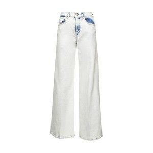 Diesel Wide-Leg High-Waist Jeans With Light Wash - NWT